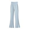 Pantalones de Yoga Micro Acampanados Puros para Mujer Otoño 2024 Cintura Alta Cadera Leggings Ropa Exterior Adelgazantes Pantalones Deportivos de Fitness