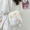 2025 Nuevo Estilo Japonés Simple Alto Valor de Belleza Nicho Bolso Cruzado Transparente Estilo Coreano Estudiante Costura Artística Trendy Bolso de Dolor
