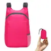 Mochila de Viaje Plegable Transfronteriza Ultraligera Portátil para Almacenamiento Mochila de Doble Hombro Impermeable Mochila para Deportes al Aire Libre Montañismo Bolsa de Piel