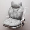 Cojín de Soporte Lumbar para Asiento, Cojín de Respaldo para Cuatro Estaciones, Cojín Lumbar para Oficinista, Cojín Pequeño para Espalda, Cojín para Silla para Sentarse Largo, Moderno y Sencillo