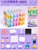 Contas em Frasco 221 Cores Conjunto Completo Kit de Material DIY Contas de Fusão Mard 3D Brinquedo Educativo Brinquedo de Placa de Contas