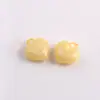 Color gelatina agujero para colgar grueso colgante de amor pulsera DIY cadena para teléfono móvil anillo colgante accesorios de joyería de corazón material en forma de corazón