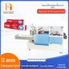 Máquina de embalagem automática de pasta de dente necessidades diárias máquina de caixa dobrável horizontal de alta velocidade tipo push equipamento de máquina de embalagem de caixa de óleo essencial