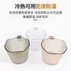 Soporte de Taza de Plástico para el Hogar Soporte de Taza Corrugado Engrosado Soporte de Taza Posavasos de Té para Oficina Aislamiento Térmico Antiescarcha Reposamanos Base de Funda para Taza