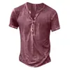 2024 # Amazon Wish Aliexpress Nuevo Viejo Estilo Retro Cárdigan de Cuello en V Moda Masculina Casual Manga Corta