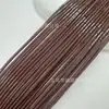 Piedra Natural 2x4mm Tubo Redondo Cuentas Cilíndricas Cuentas Sueltas Semiacabado Pulsera Hecha a Mano DIY Accesorios de Joyería Listos para Venta al por Mayor