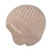 Gorro de Inverno Baotou Masculino e Feminino Proteção Auricular Forrado Lã Gorro à Prova de Vento para Montaria Exterior Quente Elástico Gorro de Tricô para Esqui