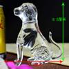 Cristal Zodiaco Rata Buey Tigre Conejo Dragón Serpiente Caballo Cabra Mono Gallo Perro Cerdo Adornos de Animales Juego Completo Regalo de Cumpleaños Hogar