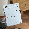 Fundo Azul Estrelado Coreano Adequado para Capa Protetora de Tablet iPad Apple Pro Separação Magnética Mini Listrado Slot para Caneta Air