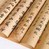 Papel para Caligrafia de Jardim de Infância e Ensino Fundamental Embalagem Papel Kraft Papel de Presente Envoltório Anel Decoração de Fundo Criativa Material de Decoração Artesanal
