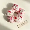 Lindo moño para el pelo de flor estilo coreano para niños, scrunchies, suministro para tienda de accesorios, directo de fábrica