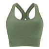 Base de Corrida Fitness Europeia e Americana Transfronteiriça Roupa Íntima Feminina Costas Bonitas Confortável Respirável Sutiã Esportivo de Yoga Tamanho Grande Roupa Íntima