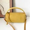 Mini Bolso Boston 2026 Otoño Bolso de Hombro de Gamuza de Alta Calidad Bolso Cruzado Elegante de Nicho para Mujer