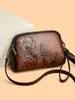 Bolso Pequeño Transfronterizo para Mujer Estilo Chino Nuevo Modelo 2026 Bolso para Mamá de Mediana Edad Bolso de Hombro Casual Bolso Cruzado de Cuero Suave Moderno