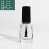 5ml10ml15ml Botella Redonda para Esmalte de Uñas Botella Cuadrada para Esmalte de Uñas Pegamento para Esmalte de Uñas Botella Vacía Botella Transparente de Vidrio con Dosificador Ahora
