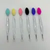 Brocha de Maquillaje Nueva, Doble Propósito, Brocha de Maquillaje Multifuncional, Brocha para Puntos Negros, Brocha de Belleza, Brocha para Nariz, Brocha para Labios, Brocha de Doble Propósito