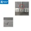 Interruptor y enchufe de montaje superficial estilo industrial codo de metal galvanizado tubo 20 peine de copa soporte de pared caja de conexiones accesorios en T