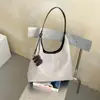 Moda Invernal 2026 Bolso Cruzado Simple de Color Sólido Gran Capacidad Bolso de Mano para Mujer para el Trabajo