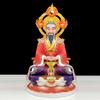 Ancestral da Dinastia Sanqing é como uma estátua de mármore branco de um deus ornamentos Moralidade Taoísta Yuanshi Lingbao Tianzun Taishang Laojun é como
