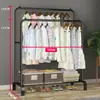 Yun Yaxiang Varal de Chão Interno com Haste Única Cabide de Quarto Cabide Doméstico Simples Fresco