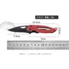 Mini Cuchillo Plegable para Exteriores Acero Inoxidable Cuchillo para Frutas Multifuncional Plegable para Pelar Plegable Cuchillo de Camping Plegable Transfronterizo