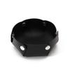 Bandeja de Almacenamiento Pequeña de Cuero PU para Sala de Estar, Entrada, Exterior, Caja de Almacenamiento Plegable para Llaves, Joyería, Organización y Almacenamiento