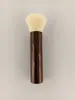 Pincel para Rubor de Tubo Completo de Aluminio Marrón Transfronterizo, Pincel para Difuminar, Pincel Grande para Base, Herramientas de Pinceles de Maquillaje, Productos de Belleza, Exportación Transfronteriza