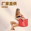 Popular Transfronterizo Cesta Eva con Agujeros Bolsa Grande de Almacenamiento para Playa Bolso Tote Eva Cesta de Mano para Compras para Mujer