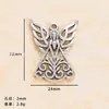 Yiwu Joias Liga DIY Acessórios para Joias Asas de Anjo Pingente Vazado Brincos Pingente Colar Acessórios Artesanais