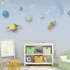 Papel pintado azul mediterráneo para habitación infantil niños y niñas dormitorio papel pintado no tejido dibujos animados fondo lindo pared niños