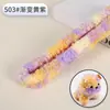 20 mm gradiente terciopelo coral palo retorcido teñido por segmentos terciopelo denso encriptado hecho a mano paquete de materiales DIY material de cachorro de peluche