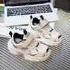 Tenis Casuales Estilo Universitario para Niñas 2024 Primavera y Otoño Nuevo Malla Transpirable Niños Grandes Antideslizantes Zapatos de Papá para Niños