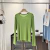 Definitivamente Mantenha Roupas de Secagem Rápida Outono 2025 para Mulheres Montanhismo ao Ar Livre Camiseta Casual de Manga Longa com Proteção Solar Absorvente de Suor Camiseta Básica