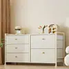 Armário de Armazenamento Multifuncional para Sala de Estar Armário de Exposição Moderno Simples Multicamadas com Gavetas Cômoda Armário de Armazenamento de Chão para Quarto