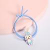 Luminoso desenho animado cabelo corda estilo coreano alta elástico elástico elástico cabelo faixa bonito porco urso acessórios para cabelo corda de cabelo para mulheres