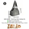 Bolsa de Transporte para Mascotas, Bolso de Hombro para Coche, Bolsa Portátil Transpirable con Toque Frío para Gatos, Bolsa de Verano para Coche