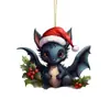 Navidad Dibujos Animados Dragón Volador Coche Decoraciones para el Hogar Decoraciones para el Árbol de Navidad Decoraciones Festivas para el Hogar