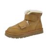 Botas de Neve Botas Femininas de Inverno Aveludadas Espessas Botas Femininas 2025 Sapatos Novos Impermeáveis Antiderrapantes Quentes Sapatos de Algodão Sapatos Femininos