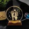 Enfeites Criativos de Cristal para Amantes, Aniversários, Casamentos, Mesas de Cabeceira, Estações de Trabalho, Decorações Luminosas, Presentes de Aniversário