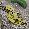 Accesorios de joyería DIY, tocado de novia, accesorios para el cabello, horquilla, material de corrosión, pieza de computadora, mariposa, accesorios de cobre A474