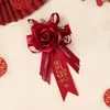 Nuevo ramillete de boda chino para novio y novia, padrino y dama de honor, ramillete de boda, juego completo de suministros para boda