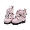 Sapatos para Boneca BJD de 6 Pontos, Sapatinhos de Couro para Boneca Batata, Boneca Cheinha de 30cm, Sapatos com Corrente Exo de 15cm 4,5*2cm