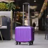 Venta al por mayor de fábrica Caricatura Maleta Pequeña Femenina 18 pulgadas Maleta de Cabina Mini Rueda Universal Maleta de Carrito para Niños 16 Maleta