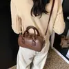 Bolsa de Mão Maillard de Alta Qualidade Feminina 2025 Nova Tendência Retrô Versátil Bolsa de Ombro Bolsa Transversal para o Dia a Dia