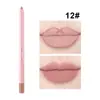 Delineador de Labios Transfronterizo Impermeable Mate Color Pasta de Frijol Línea de Gancho Lápiz Labial Rellenador de Labios Bolígrafo de Espuma Delineador de Labios que No se Desvanece