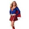 Festa de Halloween Supermulher Cosplay Terno Europeu e Americano Mais Vendido Super-herói Supermulher Capa Saia Terno