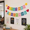 Bandera del primer día de clases, accesorios para fotos de salón de clases, decoración del hogar para preescolar, Decoración de Regreso a Clases