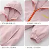 Cortavientos casual para niñas, chaqueta de otoño con forro polar, nueva colección primavera/otoño, top coreano de otoño/invierno para exteriores para niños, moderno