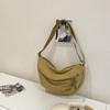 Bolsa Transversal Ultra Leve à Prova d'Água Estilo Japonês Nylon Unissex Versátil Bolsa de Ombro Bolsa Dumpling Mochila para Ciclismo Bolsa de Peito