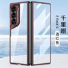 Para funda de teléfono Samsung ZFold6 protección de lente de clarividencia de pantalla plegable ultrafina carcasa transparente fantasma película simple